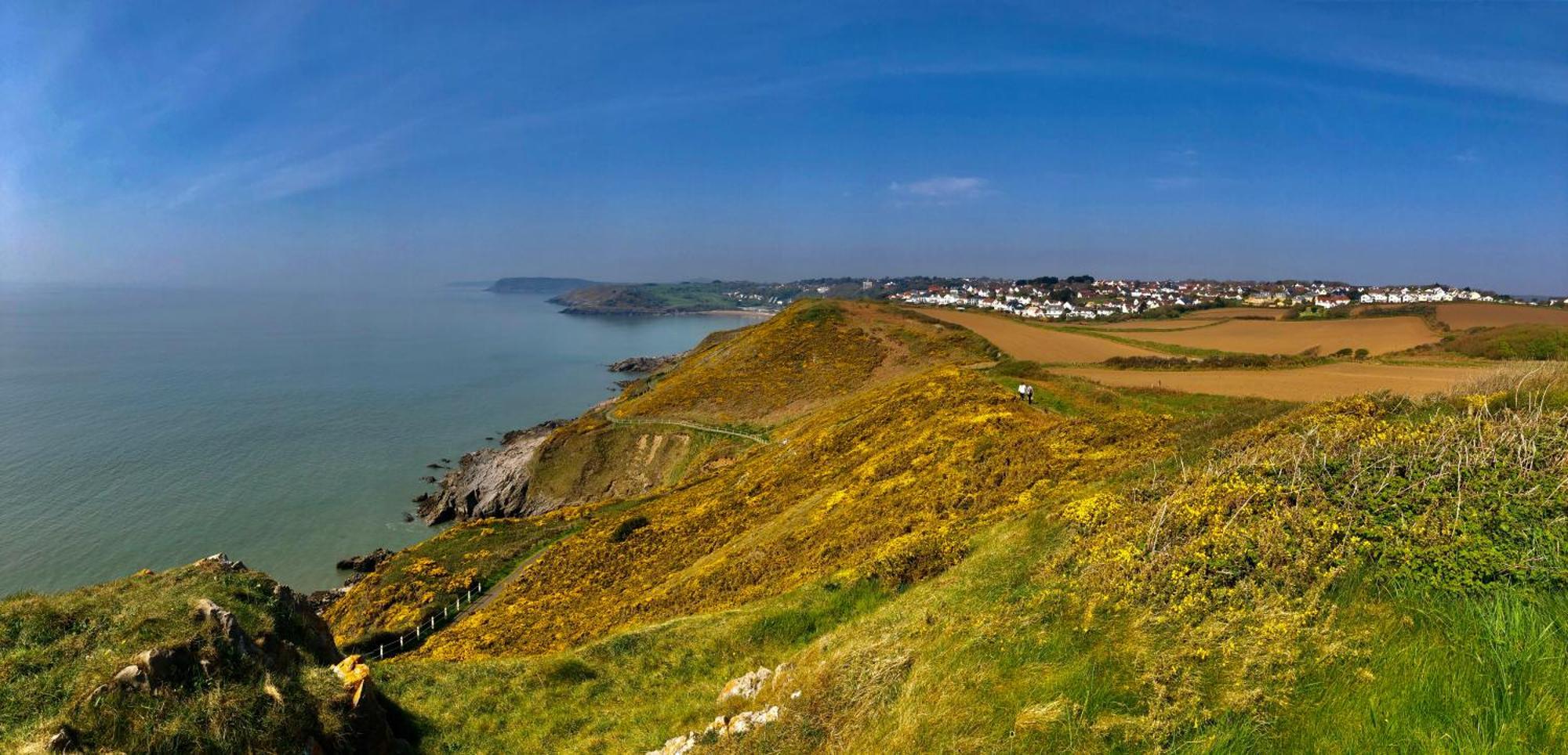 Beautiful Mumbles/Gower Cottage Swansea Bagian luar foto