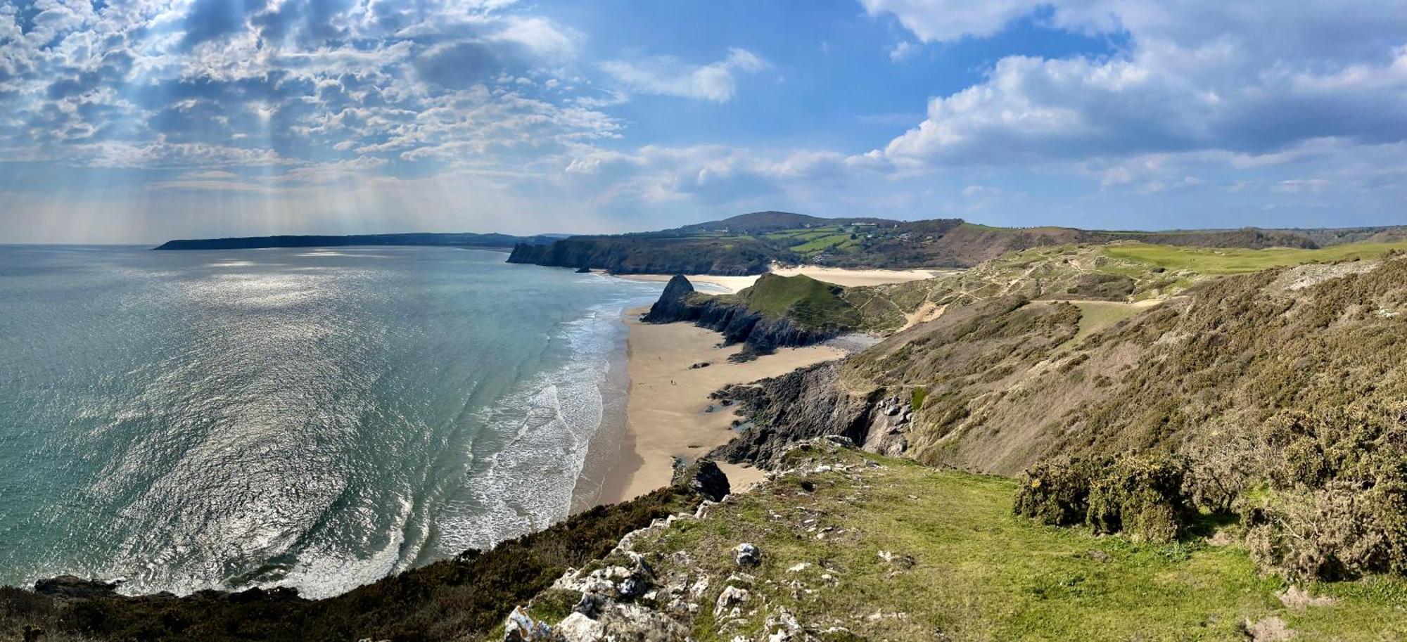 Beautiful Mumbles/Gower Cottage Swansea Bagian luar foto